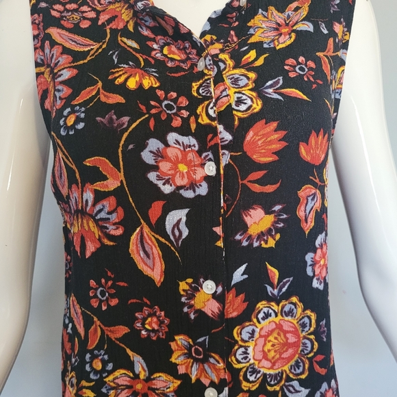 Nanette Lepore Floral High Low Mini Dress, VGUC, Size M - Picture 2 of 8